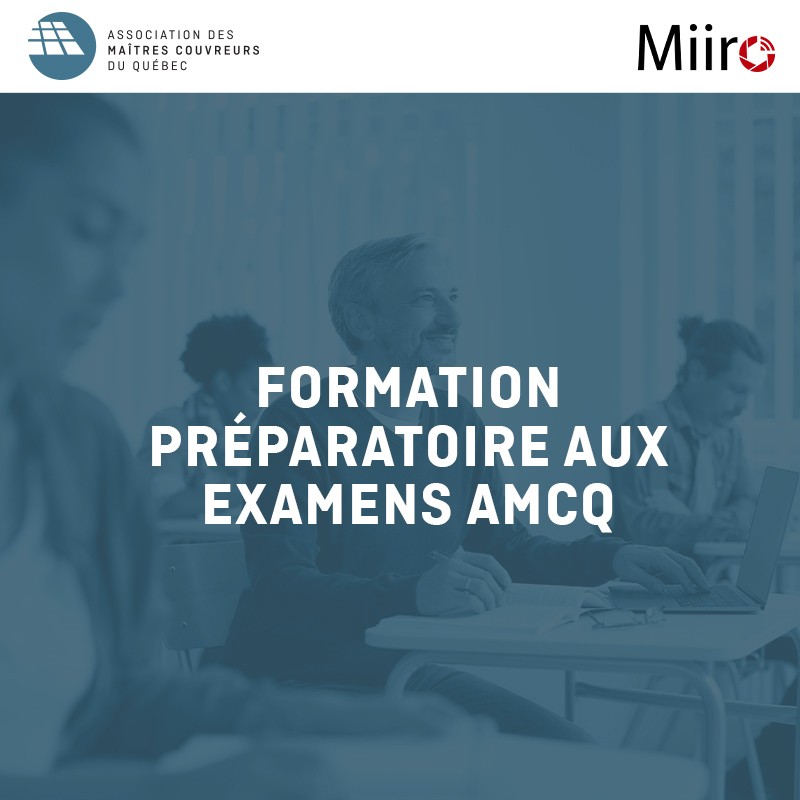 Formation préparatoire aux examens AMCQ